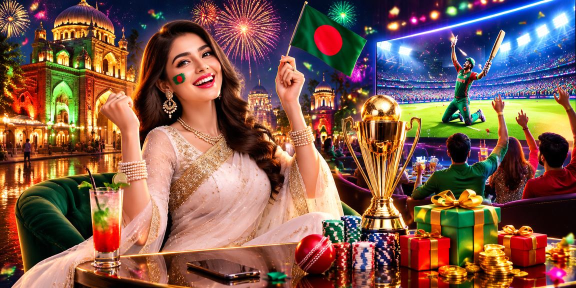 সোনারগাঁয়ে ক্রিকেট বেটিং — লাল সবুজ পটভূমি